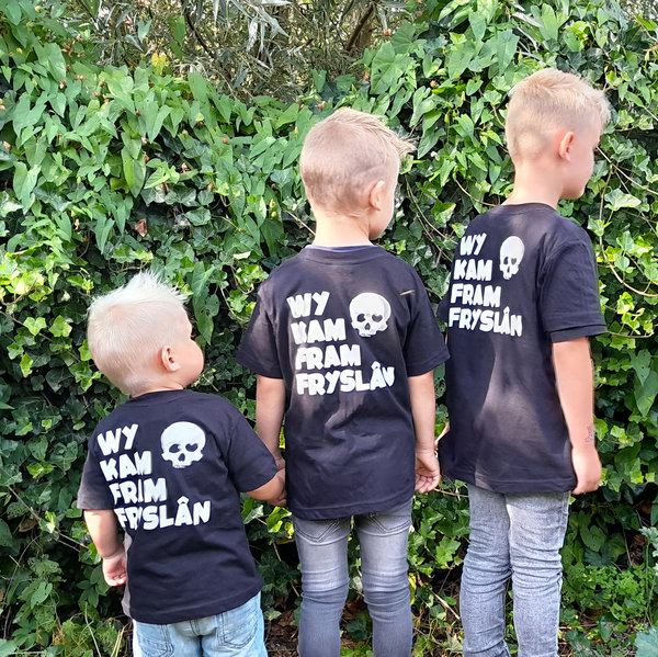 T-shirt kids "wy kam fram Fryslân"